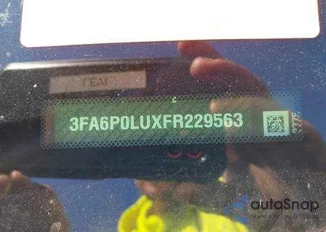 2015 Ford Fusion Hybrid Se из США, поврежденный, VIN 3FA6P0LUXFR229563